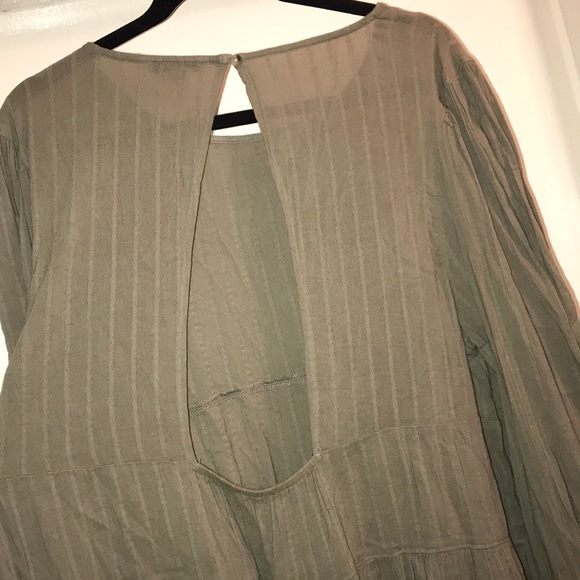 American Eagle long sleeve babydoll top - Picture 3 of 6